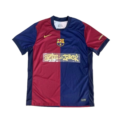 1a Equipacion Camiseta Barcelona 24-25 Rojo Azul