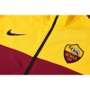 Chandal de Chaqueta del Roma 20-21 Amarillo