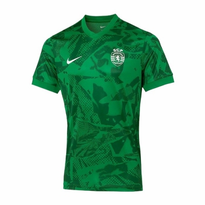 Camiseta Pre Partido del Sporting 25-26 Verde