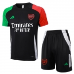 Chandal del Arsenal Manga Corta 24-25 Negro - Pantalon Corto Chandal del Arsenal Manga Corta 24-25 Negro - Pantalon Corto