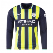 Manga Larga 2ª Equipacion Camiseta Manchester City 24-25 Manga Larga 2ª Equipacion Camiseta Manchester City 24-25