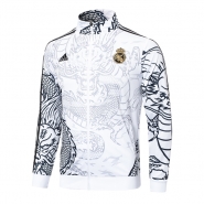 Chaqueta del Real Madrid Dragon 24-25 Blanco Chaqueta del Real Madrid Dragon 24-25 Blanco