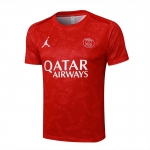 Camiseta de Entrenamiento Paris Saint-Germain Jordan 2024-25 Rojo Camiseta de Entrenamiento Paris Saint-Germain Jordan 2024-25 Rojo