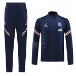 Chandal de Chaqueta del Paris Saint-Germain Jordan 20-21 Azul