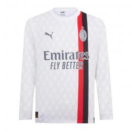Manga Larga 2a Equipacion Camiseta AC Milan 23-24