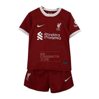 1ª Equipacion Camiseta Liverpool Nino 23-24