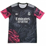 Camiseta Real Madrid Dragon 24-25 Tailandia Negro Rojo Camiseta Real Madrid Dragon 24-25 Tailandia Negro Rojo