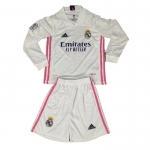 Manga Larga 1ª Equipacion Camiseta Real Madrid Nino 20-21 Manga Larga 1ª Equipacion Camiseta Real Madrid Nino 20-21