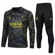 Chandal de Sudadera del Paris Saint-Germain Jordan Nino 2023-24 Negro