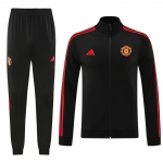 Chandal de Chaqueta del Manchester United 2024-25 Negro Chandal de Chaqueta del Manchester United 2024-25 Negro