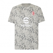 Camiseta Pre Partido del AC Milan 25-26 Gris