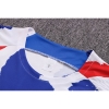 Camiseta de Entrenamiento Francia 22-23 Blanco Rojo Azul
