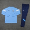 Chandal de Sudadera del Manchester City 22-23 Azul