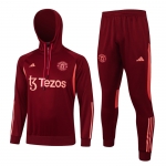 Chandal de Sudadera del Manchester United 23-24 Rojo Oscuro Chandal de Sudadera del Manchester United 23-24 Rojo Oscuro