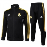 Chandal de Chaqueta del Real Madrid Nino 25-26 Negro Amarillo Chandal de Chaqueta del Real Madrid Nino 25-26 Negro Amarillo
