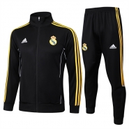 Chandal de Chaqueta del Real Madrid Nino 25-26 Negro Amarillo Chandal de Chaqueta del Real Madrid Nino 25-26 Negro Amarillo