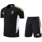 Chandal del Juventus Manga Corta 22-23 Negro - Pantalon Corto Chandal del Juventus Manga Corta 22-23 Negro - Pantalon Corto