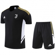 Chandal del Juventus Manga Corta 22-23 Negro - Pantalon Corto