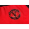 Chandal con Capucha del Manchester United Nino 20-21 Rojo