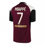 3ª Equipacion Camiseta Paris Saint-Germain Jugador Mbappe 20-21