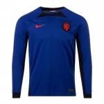 Manga Larga 2ª Equipacion Camiseta Paises Bajos 2022 Manga Larga 2ª Equipacion Camiseta Paises Bajos 2022