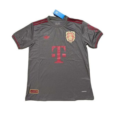 Camiseta Bayern Munich 125 Aniversario 2024 Negro Rojo