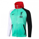 Chaqueta con Capucha del Liverpool 20-21 Verde
