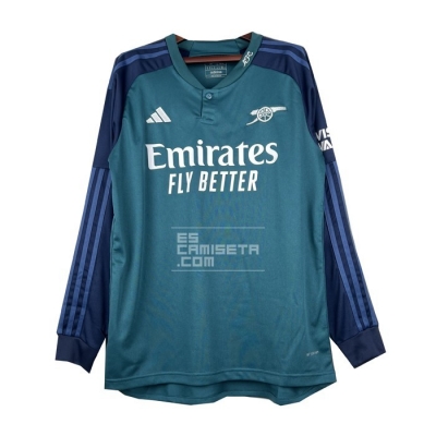 Manga Larga 3ª Equipacion Camiseta Arsenal 23-24