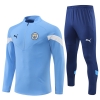 Chandal de Sudadera del Manchester City 22-23 Azul