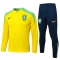 Chandal de Sudadera del Brasil 24-25 Amarillo Chandal de Sudadera del Brasil 24-25 Amarillo