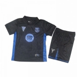 Camiseta Barcelona Special Nino 25-26 Negro Azul Camiseta Barcelona Special Nino 25-26 Negro Azul