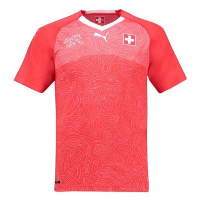 1ª Equipación Camiseta Suiza 2018 Tailandia