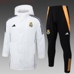 Chandal de Invierno del Real Madrid 2024-25 Blanco Chandal de Invierno del Real Madrid 2024-25 Blanco