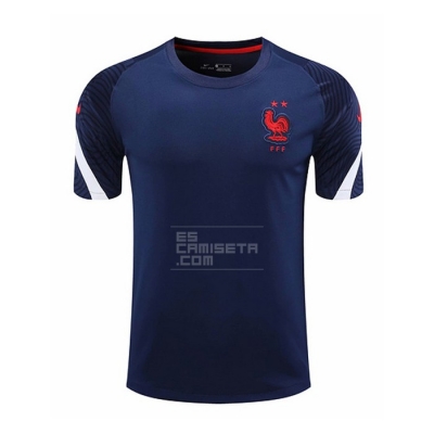 Camiseta de Entrenamiento Francia 20-21 Azul