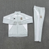 Chandal de Chaqueta del Real Madrid 25-26 Nino Gris Blanco