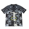 Camiseta Brasil Jesus 25-26 Negro Tailandia