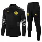 Chandal de Sudadera del Borussia Dortmund 20-21 Negro Chandal de Sudadera del Borussia Dortmund 20-21 Negro