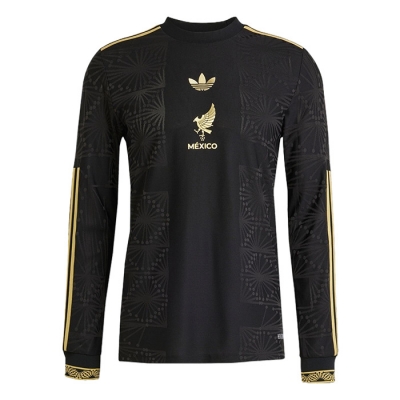 Manga Larga Camiseta Mexico Special 2025 Negro