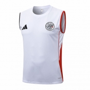 Camiseta de Entrenamiento Ajax Sin Mangas 25-26 Blanco