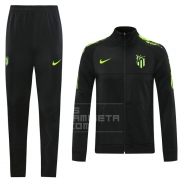 Chandal de Chaqueta del Atletico Madrid 20/21 Negro Chandal de Chaqueta del Atletico Madrid 20/21 Negro