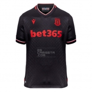 2ª Equipacion Camiseta Stoke City 22-23 Negro