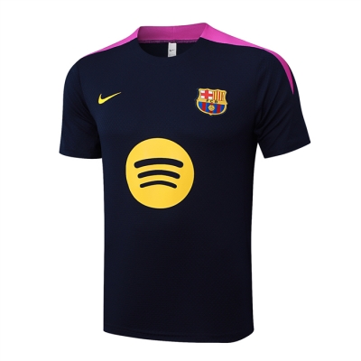 Camiseta de Entrenamiento Barcelona 25-26 Negro Purpura