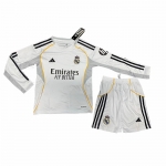 Manga Larga 1ª Equipacion Camiseta Real Madrid Nino 25-26 Manga Larga 1ª Equipacion Camiseta Real Madrid Nino 25-26