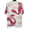Camiseta Japon Dragon 25-26 Tailandia Blanco Rojo