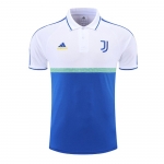 Camiseta Polo del Juventus 22-23 Blanco y Azul Camiseta Polo del Juventus 22-23 Blanco y Azul