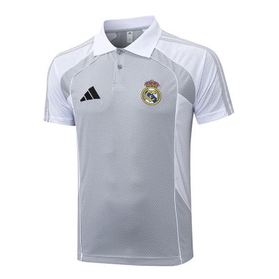 Camiseta Polo del Real Madrid 25-26 Gris