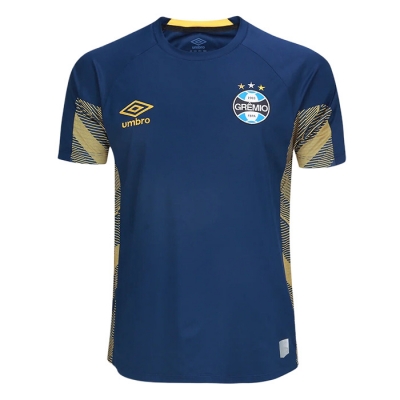 Camiseta Gremio Portero 2025 Azul Amarillo Tailandia