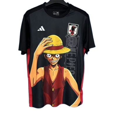 Camiseta Japon Cartoon 2025-26 Tailandia Tailandia Negro