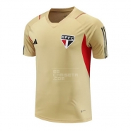 Camiseta de Entrenamiento Sao Paulo 2023-24 Amarillo