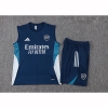 Chandal del Arsenal Sin Mangas 25-26 Azul Blanco